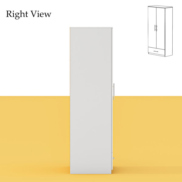 Mercury Row® Syverson Manufactured Wood Armoire & Reviews Wayfair